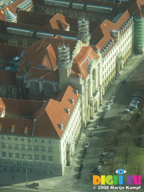 25376 Building at Littenstrasse from Fernsehturm Berlin (TV Tower)